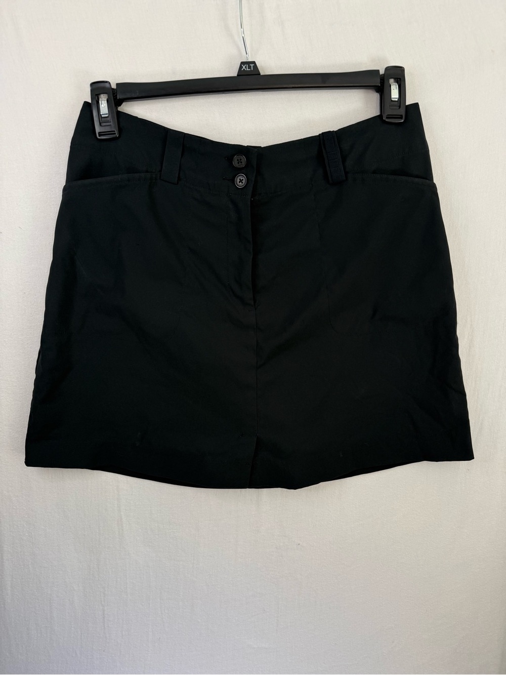 Nike Golf Black Women's Mini Skirt with Double Button Waist Size 10